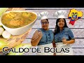Caldo de Bolas de Verde/ Soup of Plantain Balls Ecuadorian Recipe