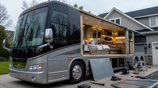 DIY Bus Conversion: From Broken Bus to Luxury Home | by @enancinar