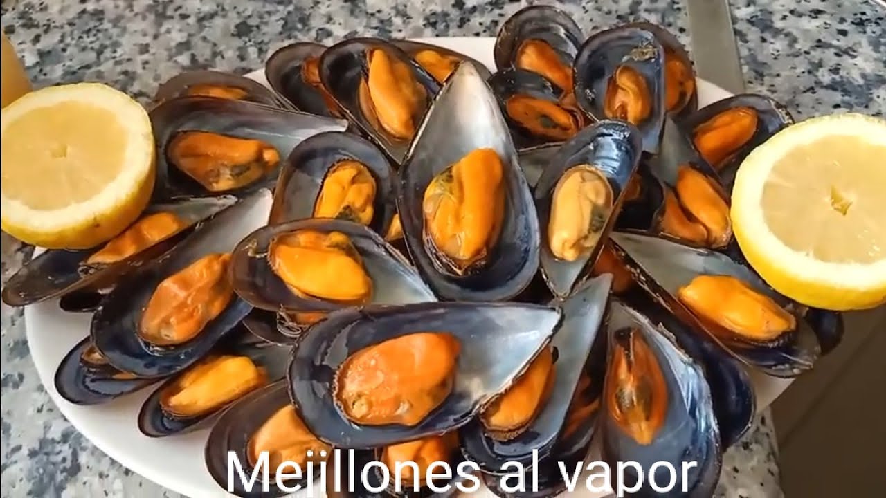 #COMO COCER Y CONSERVAR BIEN LOS MEJILLONES AL VAPOR  😋😋😋😋