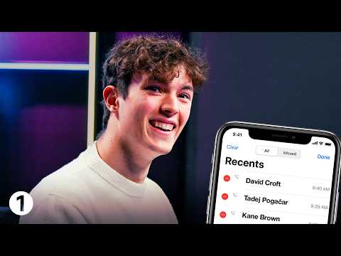 Ollie Bearman calls his famous friends - will they be sitting or standing?