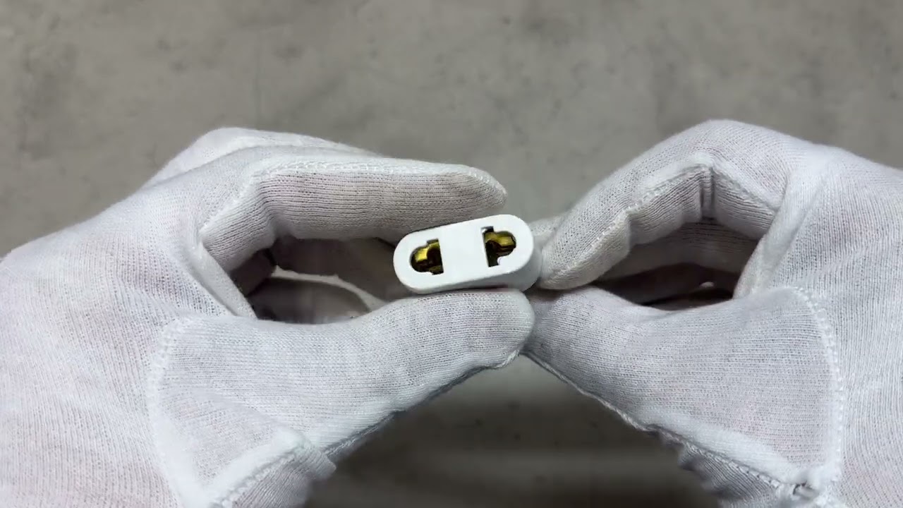 Переходник с китайской вилки плоский LUXEL 1036 белый