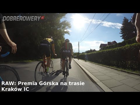 RAW: Premia górska na trasie treningów Kraków IC