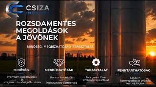 Rozsdamentes tartály (50 hl, 100 hl)