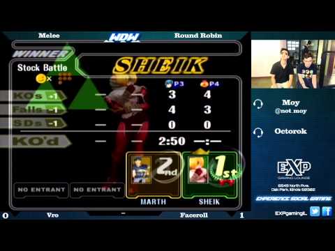 Melee Summer Ranbats Finals 8-8-15 Vro vs Captain Faceroll - Round Robin