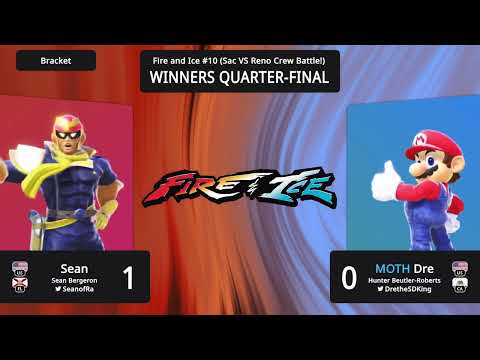 Sean (Captain Falcon) vs Dre (Mario) - Fire & Ice #10 Winners Quarter Finals