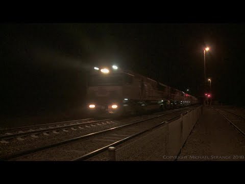 SCT AM9 Freight Train with BK002 (Bradken Rail) - PoathTV Australian Railways