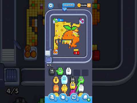 Pixel Flow Level 603 Walkthrough