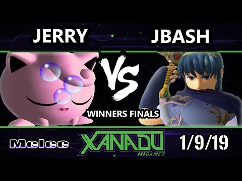 S@X 284 SSBM - Jerry (Jigglypuff) Vs. JBash (Marth) Smash Melee Winners Finals