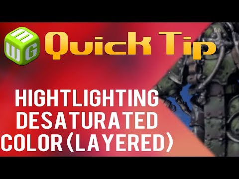 Quick Tip: Hightlighting Desaturated Color (layered)