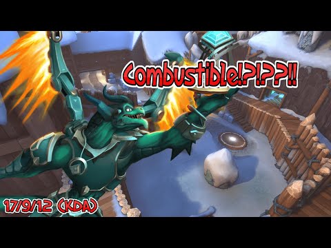 Combustible isnt as bad as I thought : Paladins PC Drogoz