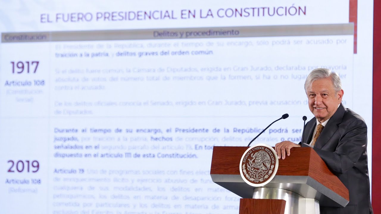 Mañanera de AMLO del 28 de marzo de 2019