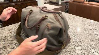 This bag is rugged and trendy wasn't my first pick but I now love it
