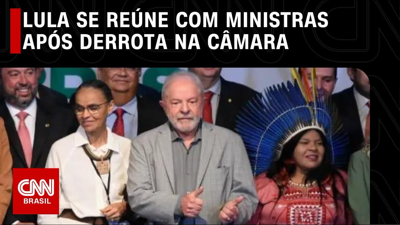 Lula se reúne com ministras após derrota na Câmara | CNN PRIME TIME