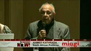 Ahmed Kathrada and Barbara Hogan in Sweden with Music is a great Investment - MIAGI