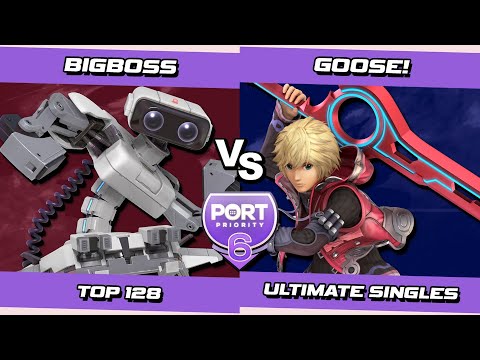 Port 6 Top 128 - BigBoss (ROB) Vs. Goose! (Shulk) SSBU Ultimate Tournament