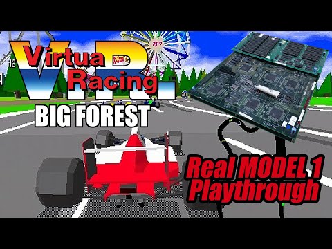 SEGA Virtua Racing - Real MODEL 1 - Big Forest Course