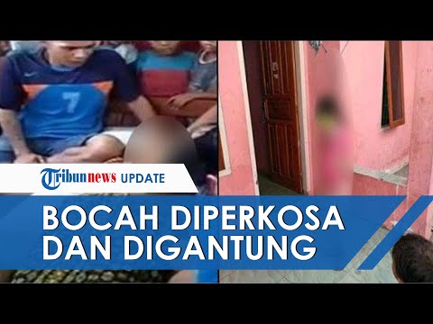 Viral Video Sadis Bocah 10 Tahun Digantung di Jemuran setelah Diperkosa dan Dibunuh, Warga Histeris