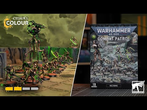 How to paint: Necrons Combat Patrol | Intermediate | Warhammer 40,000
