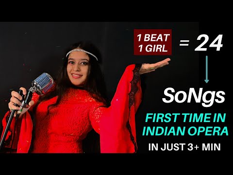 Kabuki khanna Mashup | Indian Opera | 24 Songs in 3+ minutes | record break