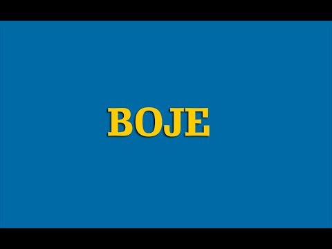 Švedski jezik - 06 Boje