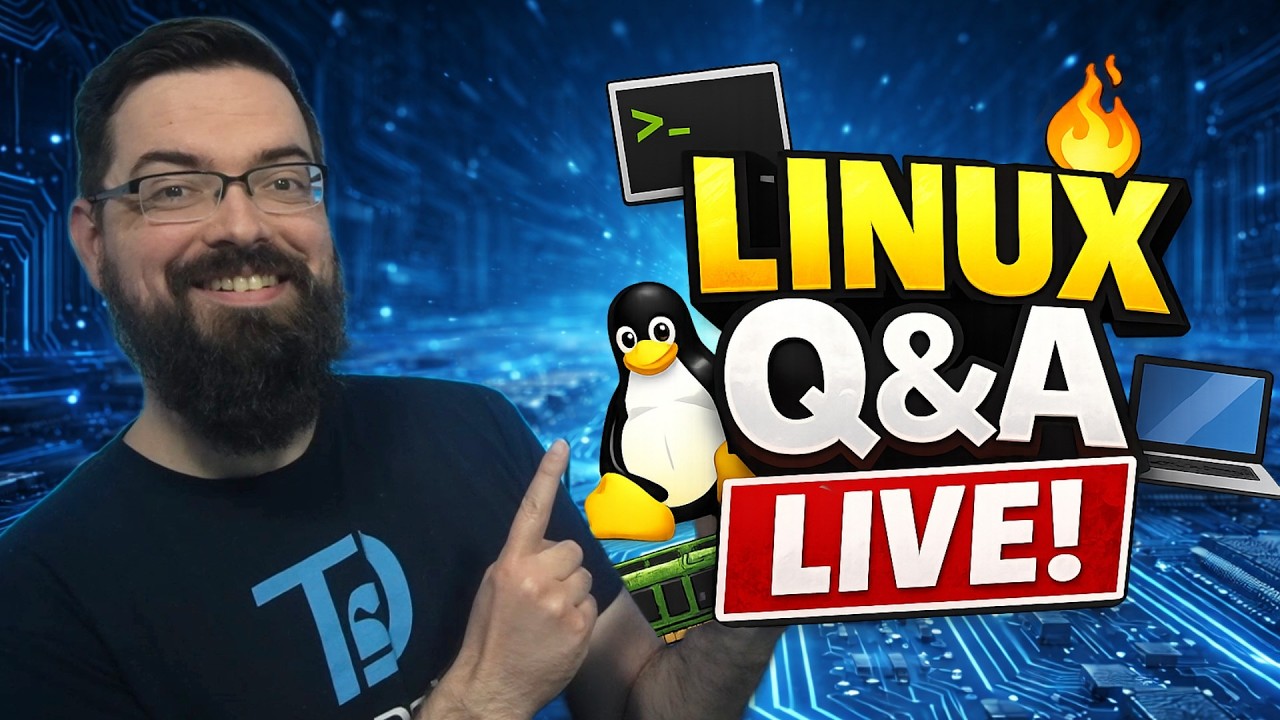 Live Linux Q&A: Switching to Linux? Debunking Myths? Ask Me Anything