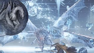 The Most Coolest Ice Dragon Fight - Caligo Miasma Of Night