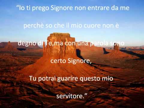 Di solo una parola e sarò salvato