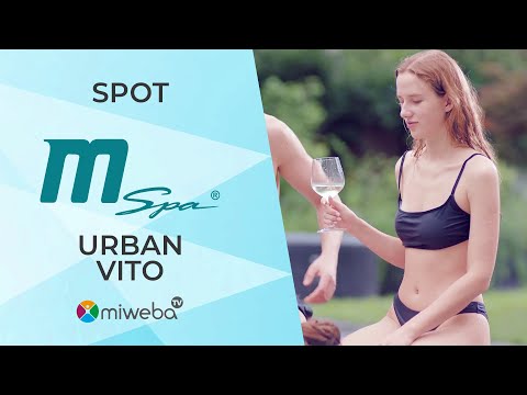 MSpa VITO: Aufblasbarer Whirlpool 2022 🌊 | STAY SAFE - ENJOY YOUR HOME | Quadratischer Pool | MIWEBA