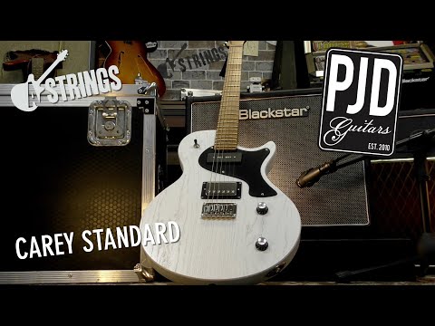 PJD Guitars Carey Standard - Midnight Black, Open Pore image 17