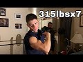 Benching Twice my Bodyweight for Reps INSANE