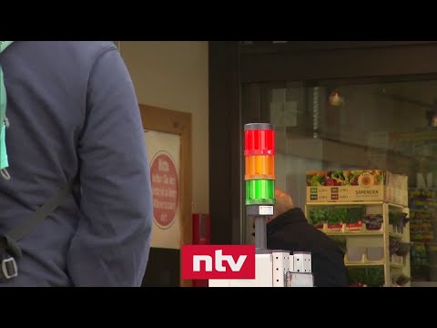 Supermarkt regelt Einlass per Ampel | ntv