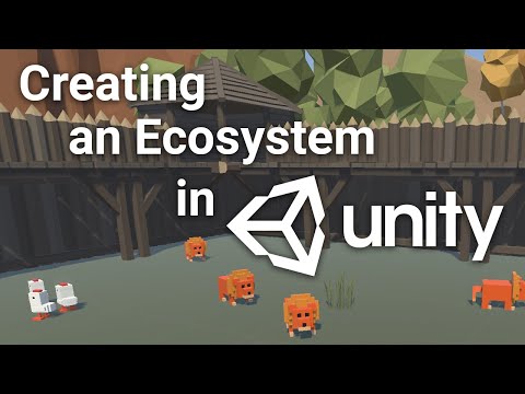 Creating an Ecosystem in Unity (Unity 3D Prey Predator System)