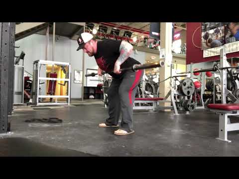 Paused Bent Over Barbell Row
