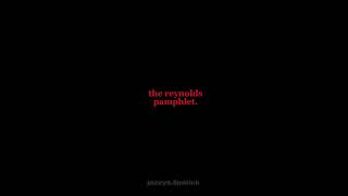 hurricane to reynolds pamphlet (#hamilton #edit #linmanuelmiranda #lyricvideo)