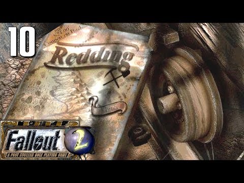 Fallout 2: 100% (Hard) Walkthrough Part 10 - Redding (No Commentary)