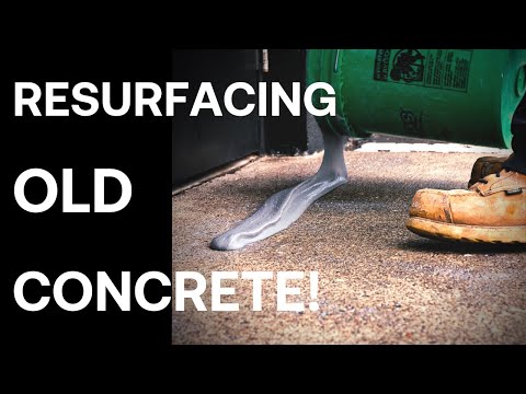 How to Resurface Old Concrete