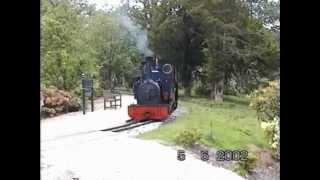 preview picture of video 'Exbury Gardens Railway June 2002'