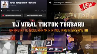 Download lagu FDJ BAHAGIA SEDERHANA X RINDU KASIH SAYANGMU  CITA CITATA 2024 BY WES ALL mp3
