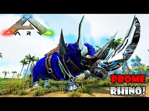 DOMAMOS UM PROME RHINO - ARK SURVIVAL EVOLVED: PROMETHEUS V2 ◄BaconsExtreme► #25