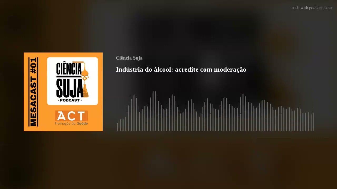 Indústria do álcool: acredite com moderação