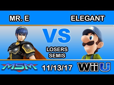 MSM 121 - Fstep | Mr. E (Marth) Vs. BSD | Elegant (Luigi) Losers Semis
