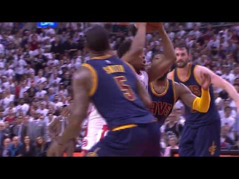 Kyle Lowry Blows By Defense Game 4 ECF NBA Playoffs Toronto Raptors vs Cleveland Cavaliers