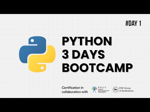 Day 1 | Introduction to Python