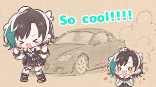 Chihaya Talks About the RX-8 She Used to Own 🥺 | hololive Clip (ENG Sub)