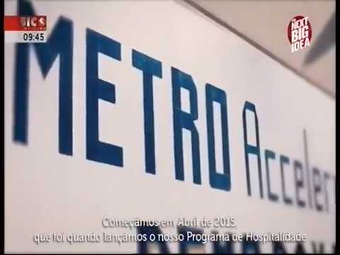 Programa de aceleração Metro e TechStars | "The Next Big Idea" | SIC Notícias |
