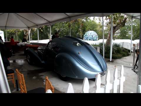$38MIL Bugatti Type 57SC Atlantic Coupe starting up