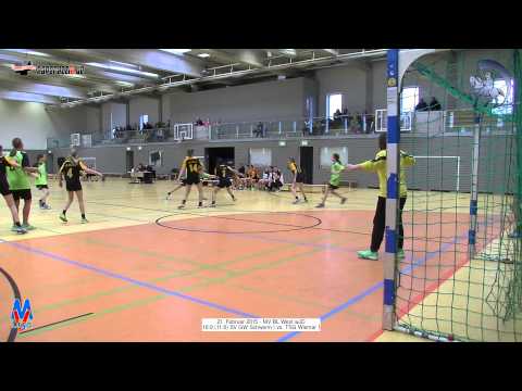 16:9 (11:6) SV GW Schwerin I vs. TSG Wismar I - 21.2.2015