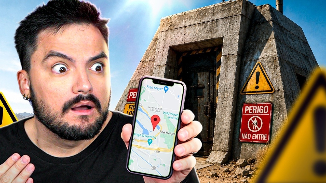 LUGARES INUSITADOS DO GOOGLE MAPS