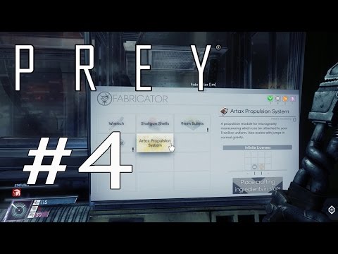Prey - Walkthough Part 4 ARTAX PROPULSION SYSTEM 1080p 60FPS