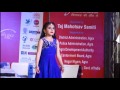 Siddhika Sharma Appericiated At Taj Mahotsav 2017